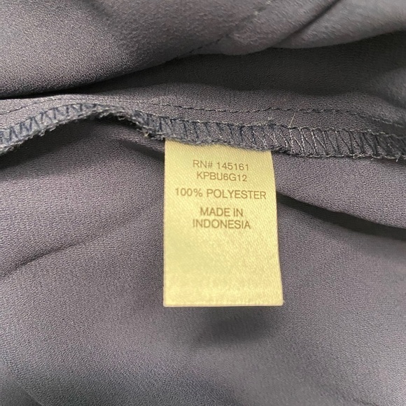 Charming Charlie’s Adj Strap blue White Floral Flowy Tank Top XL - Picture 9 of 11